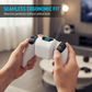 🎮🔋Wiederaufladbarer Akku-Pack für PS5-Controller, 1500mAh Hochkapazität mit LED-Akkustandanzeige, USB-C Schnellladung & Ergonomischer Passform