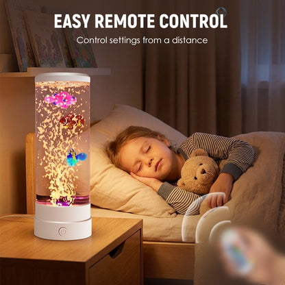📢📢50 % Rabatt!! ✨🐟 LED-Blasen-Aquariumlampe für Fische – Schafft eine beruhigende Unterwasseratmosphäre💧