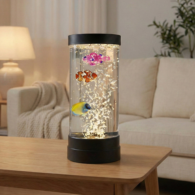 📢📢50 % Rabatt!! ✨🐟 LED-Blasen-Aquariumlampe für Fische – Schafft eine beruhigende Unterwasseratmosphäre💧
