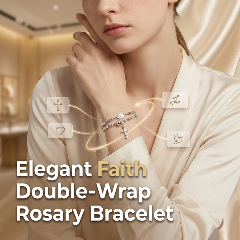🌷💝Muttertag Bestseller 🎁💐50 % Rabatt!! 🥳💞Modisches Gebetsperlenarmband