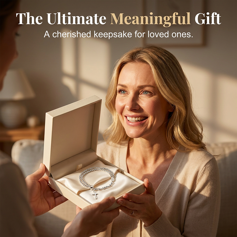 🌷💝Muttertag Bestseller 🎁💐50 % Rabatt!! 🥳💞Modisches Gebetsperlenarmband