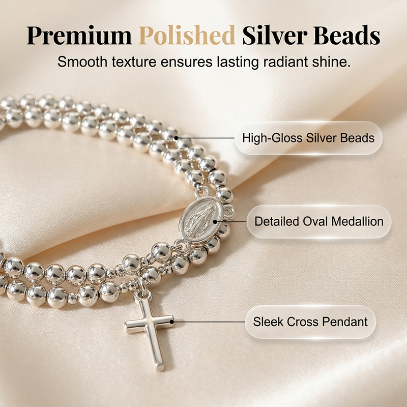 🌷💝Muttertag Bestseller 🎁💐50 % Rabatt!! 🥳💞Modisches Gebetsperlenarmband