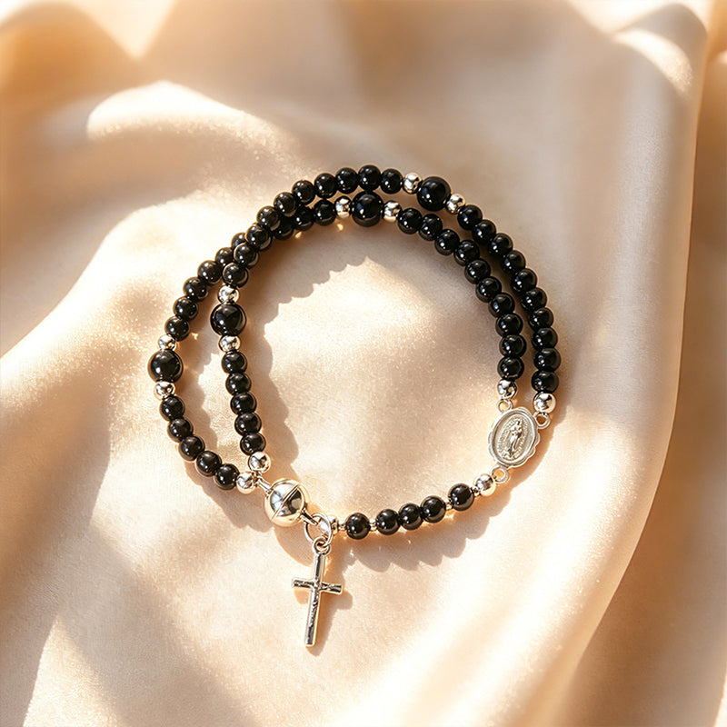 🌷💝Muttertag Bestseller 🎁💐50 % Rabatt!! 🥳💞Modisches Gebetsperlenarmband