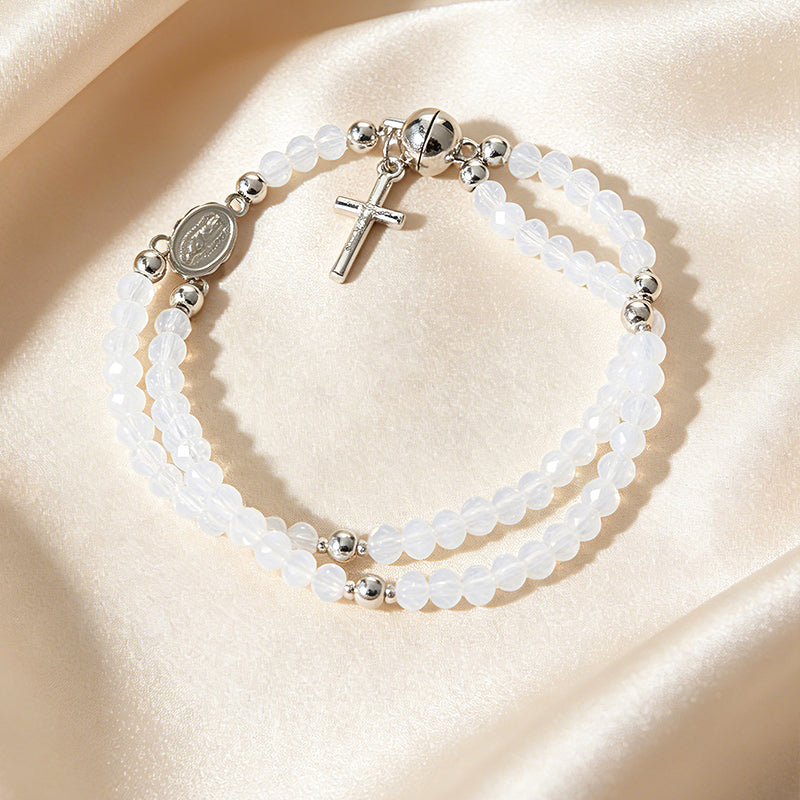 🌷💝Muttertag Bestseller 🎁💐50 % Rabatt!! 🥳💞Modisches Gebetsperlenarmband