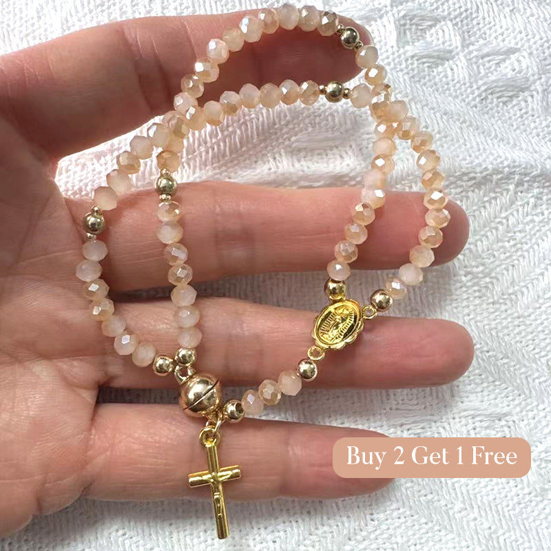 🌷💝Muttertag Bestseller 🎁💐50 % Rabatt!! 🥳💞Modisches Gebetsperlenarmband