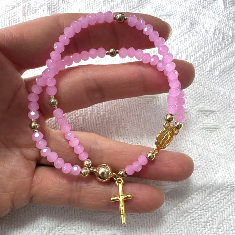 🌷💝Muttertag Bestseller 🎁💐50 % Rabatt!! 🥳💞Modisches Gebetsperlenarmband