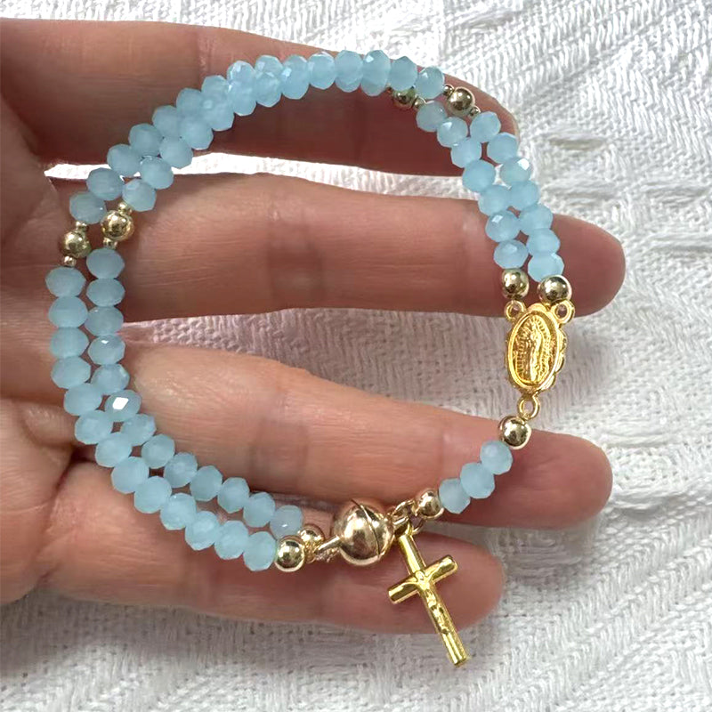 🌷💝Muttertag Bestseller 🎁💐50 % Rabatt!! 🥳💞Modisches Gebetsperlenarmband