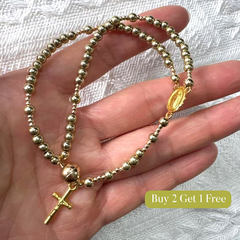🌷💝Muttertag Bestseller 🎁💐50 % Rabatt!! 🥳💞Modisches Gebetsperlenarmband