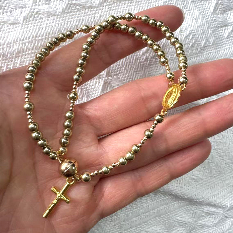 🌷💝Muttertag Bestseller 🎁💐50 % Rabatt!! 🥳💞Modisches Gebetsperlenarmband