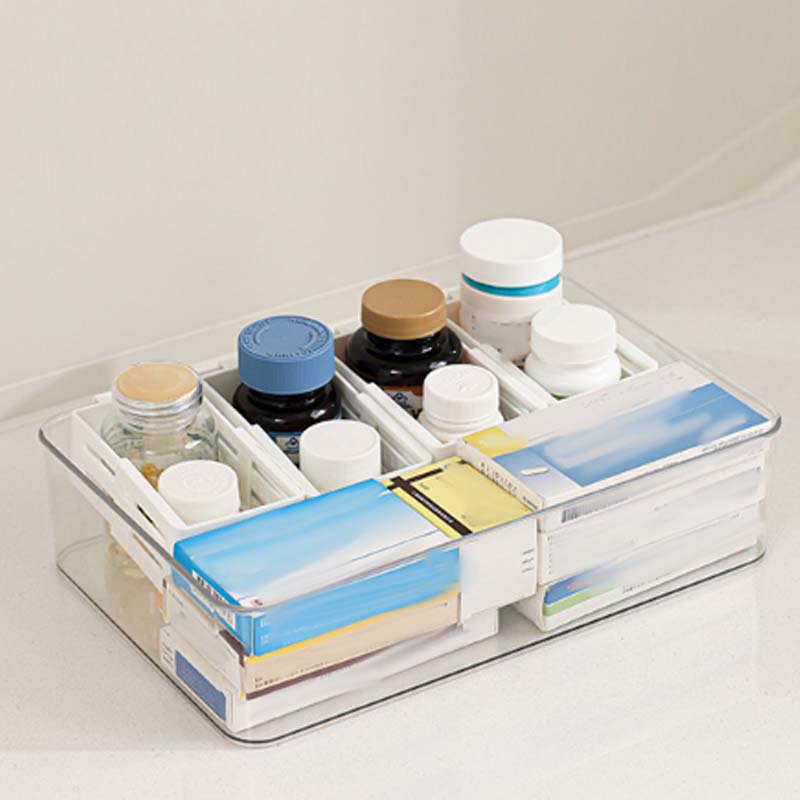 🔥🎁 2+1 GRATIS!! ✨Verstellbarer Kühlschrank-Organizer-Trennsteg – Flexibel anpassbar, Anti-Rutsch & platzsparend