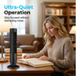 📢📢50 % Rabatt!! 🥳🏠 Wiederaufladbarer USB-Turmventilator ohne Rotorblätter – 3 Geschwindigkeitsstufen, schnelle Kühlung, sicheres Design ohne Rotorblätter, extrem leise 🔇🌿