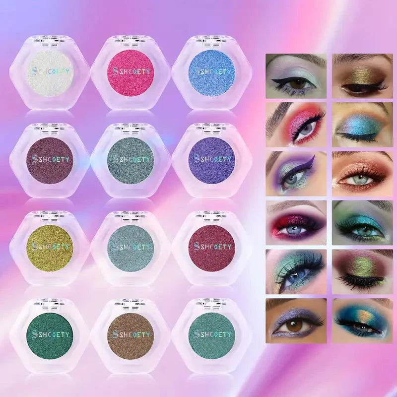 💗 LETZTER TAG – KAUF 1, BEKOMME 1 GRATIS 💗 Doppeltes Chrom‑Lidschattenprodukt
