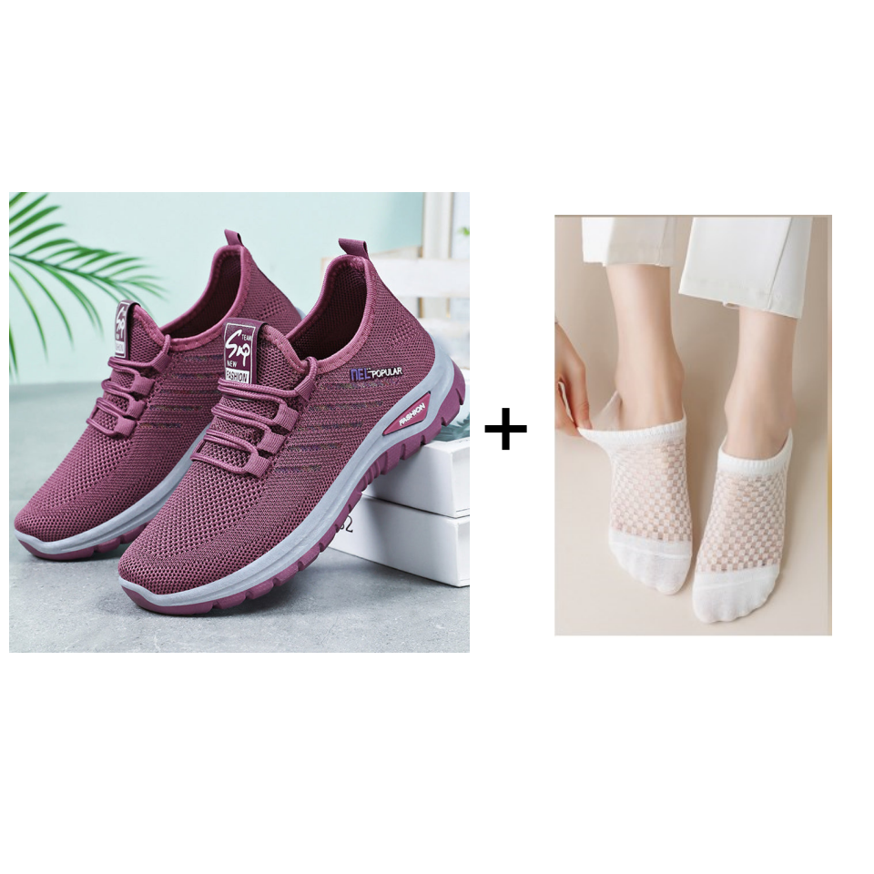 🔥🔥 NEUHEIT 2026 🥳🌸 Atmungsaktive und bequeme Slip-on-Sneaker für Damen