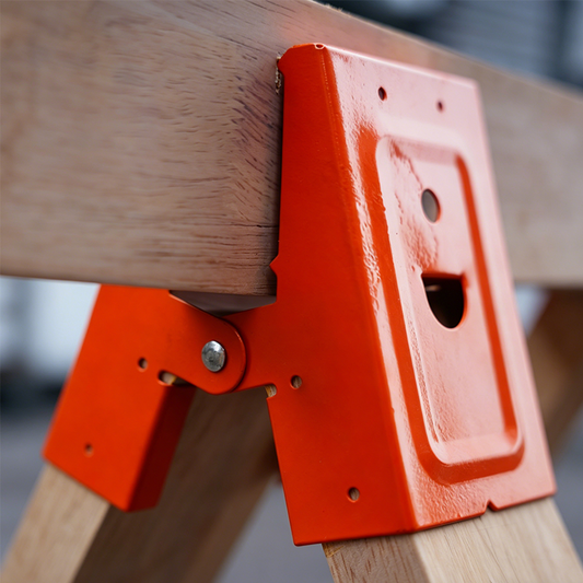 🛠️🔥 Profi-Sägebock-Beschlag mit Spannhebel – Stabile Werkbank für Holz & Bau, schnell aufgebaut & extrem belastbar 🪵