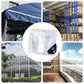 📢📢50 % Rabatt!! 🛡️🌧️Hochwertige, wetterfeste, transparente Planen (14 Mil)