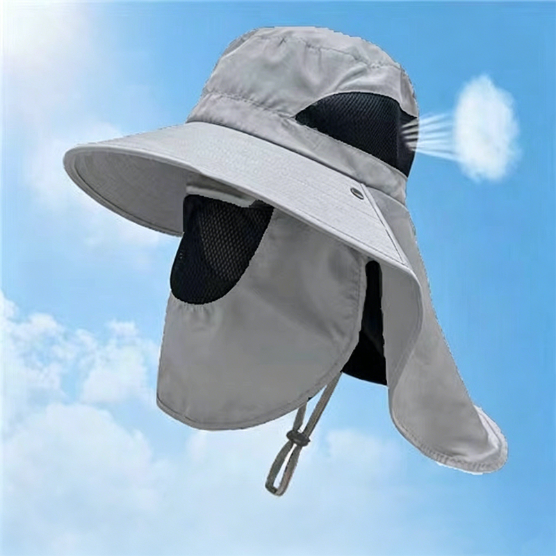 📢📢 50 % Rabatt!! 🥳 Neuheit 2026 👒☀️ Sonnenhut mit breiter Krempe & Nackenschutz-Cape – atmungsaktiv mit UV-Schutz 🏕️ perfekt für Gartenarbeit, Strand, Angeln, Golf, Wandern und heiße Sommertage 💚