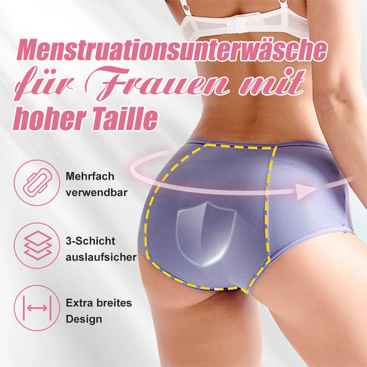 🌸KAUFE 5 UND ERHALTE 5 GRATIS 🌸2026 Neueste High Waist Leak proof Höschen