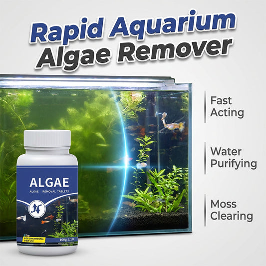 📢📢50 % Rabatt!!🥳 🌿🐠 Algenhemmendes Mittel für Aquarien – hemmt das Algenwachstum, schont Fische und Garnelen, regelmäßige Anwendung hält Scheiben und Dekorationen sauber 🛡️💚