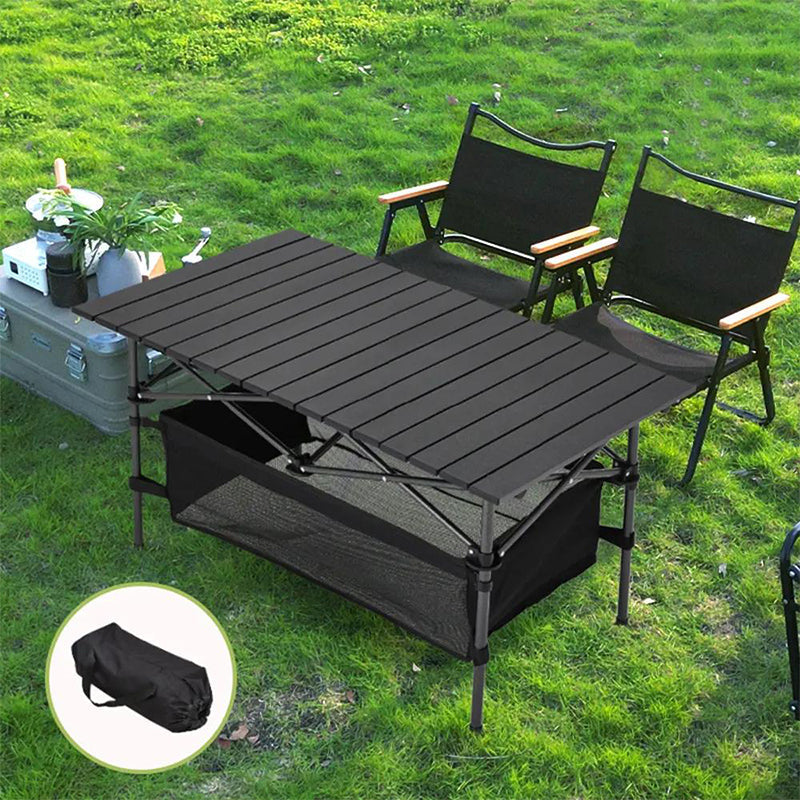 📢📢50 % Rabatt!!🥳☀️Tragbarer, klappbarer Campingtisch – Kohlenstoffstahl, werkzeuglose Montage & inklusive Aufbewahrungstasche 🏕️🪑