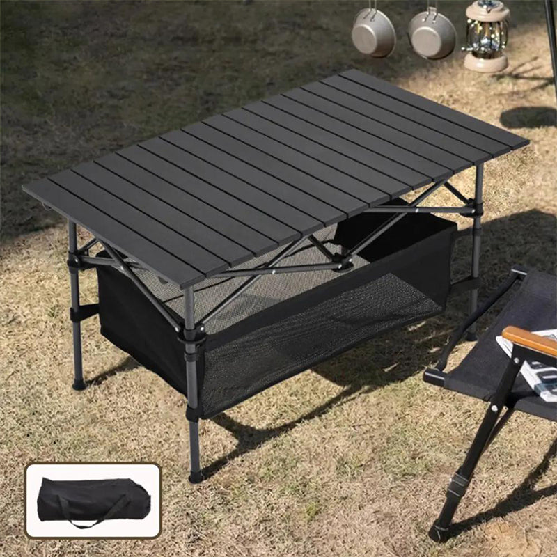 📢📢50 % Rabatt!!🥳☀️Tragbarer, klappbarer Campingtisch – Kohlenstoffstahl, werkzeuglose Montage & inklusive Aufbewahrungstasche 🏕️🪑