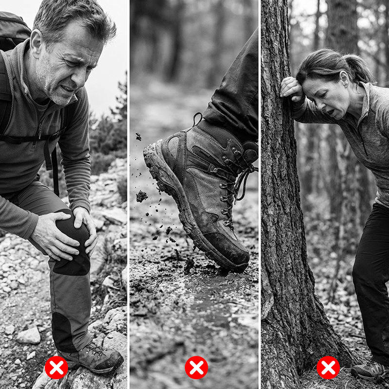 ⛰️ Verstellbarer Trekkingstock aus Aluminiumlegierung – Langlebig, stoßdämpfend, leicht 🌲
