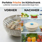 📢📢50 % Rabatt!!🥳🌍💚Lebensmittelechte wiederverwendbare Silikondeckel – Frischhalten & stark haftend