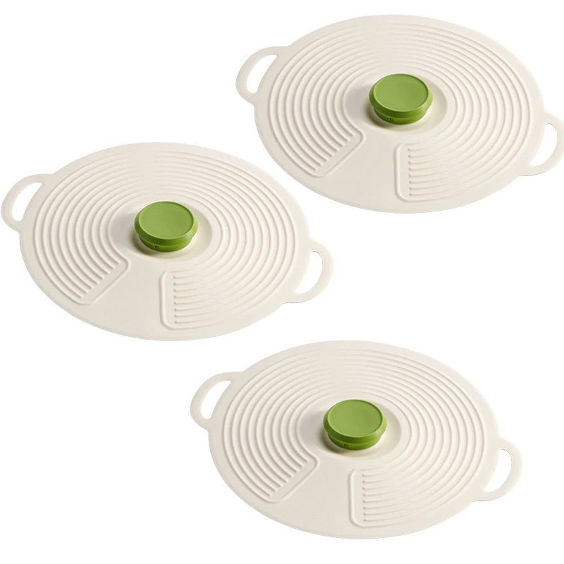 📢📢50 % Rabatt!!🥳🌍💚Lebensmittelechte wiederverwendbare Silikondeckel – Frischhalten & stark haftend