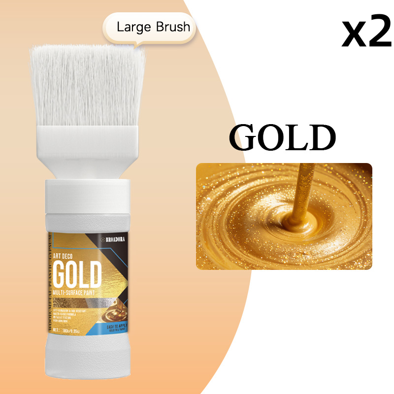 Hochhaftende Goldfolienfarbe für verschiedene Oberflächen