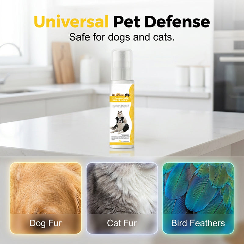 📢📢50 % Rabatt!!🥳🐶🐱Sanftes Schädlingsabwehrspray für Haustiere