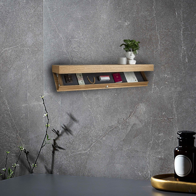 🌞Frühlingserwachen: 50 % Rabatt!💎 Luxuriöses Wandregal mit Geheimfach – Massivholz – Diskrete Aufbewahrung für Ihre Wertsachen – Modernes Design