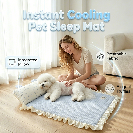 💥💥 Sommer-Bestseller 🐱🐶 Kühlendes Kissen und Matte für Haustiere 🛌