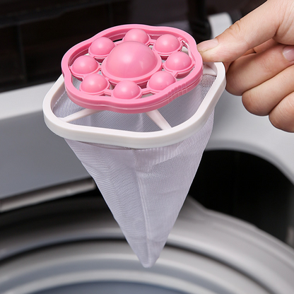 📢📢50 % Rabatt!!🥳 1+1 GRATIS!! 🎁🛡️ Schwimmender und wiederverwendbarer Flusenfilter für Waschmaschinen