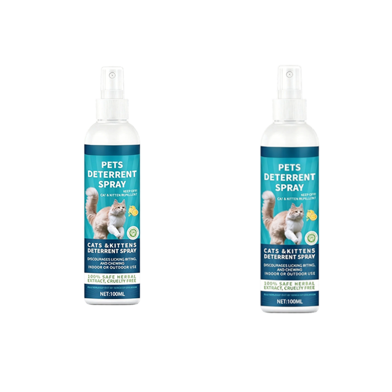 🔥🎁 2+1 GRATIS!!🥳🐾Pflanzliches Haustierabwehrspray für Katzen und Kätzchen🌿