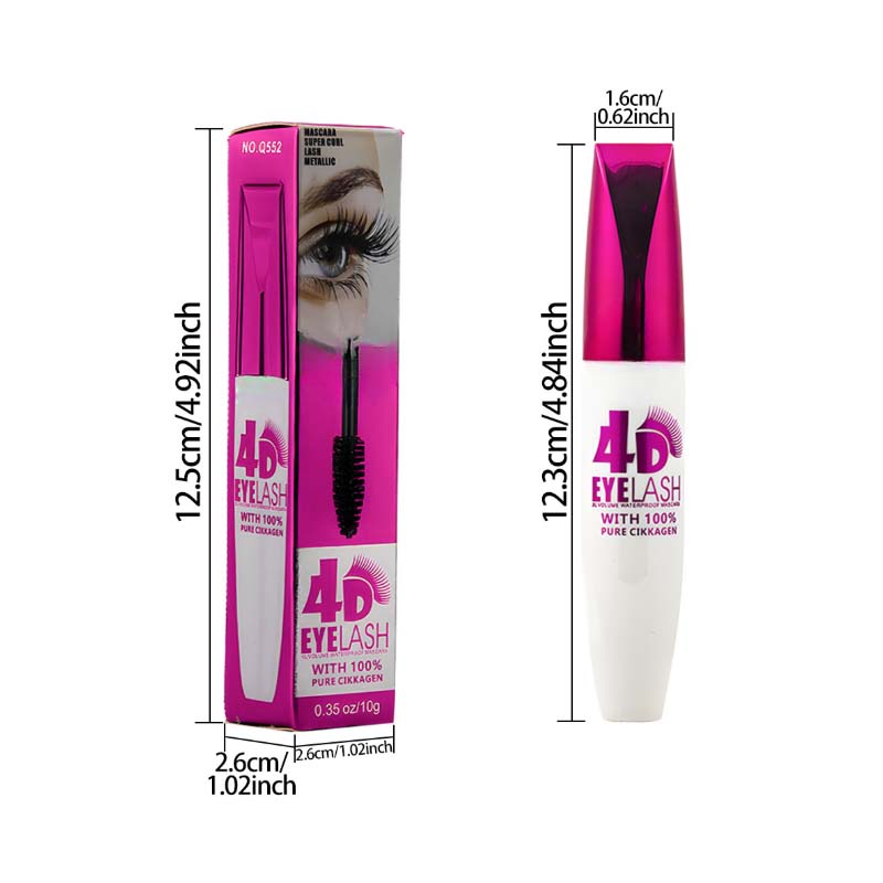 👁️ 4D Volumen Wimperntusche – Wasserfest, langanhaltend & für extra Länge und Dichte!