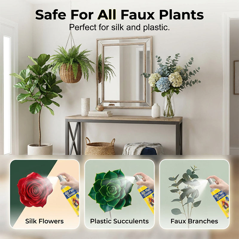 🥳 50 % RABATT! 🥳💞 Über 50.000 Einheiten verkauft! 🌸🌺Reinigungsmittel für künstliche Blumen und Pflanzen – schnell wirkend, geruchlos und umweltfreundlich. Aufsprühen und an der Luft trocknen lassen. Stellt den natürlichen Glanz wieder her.