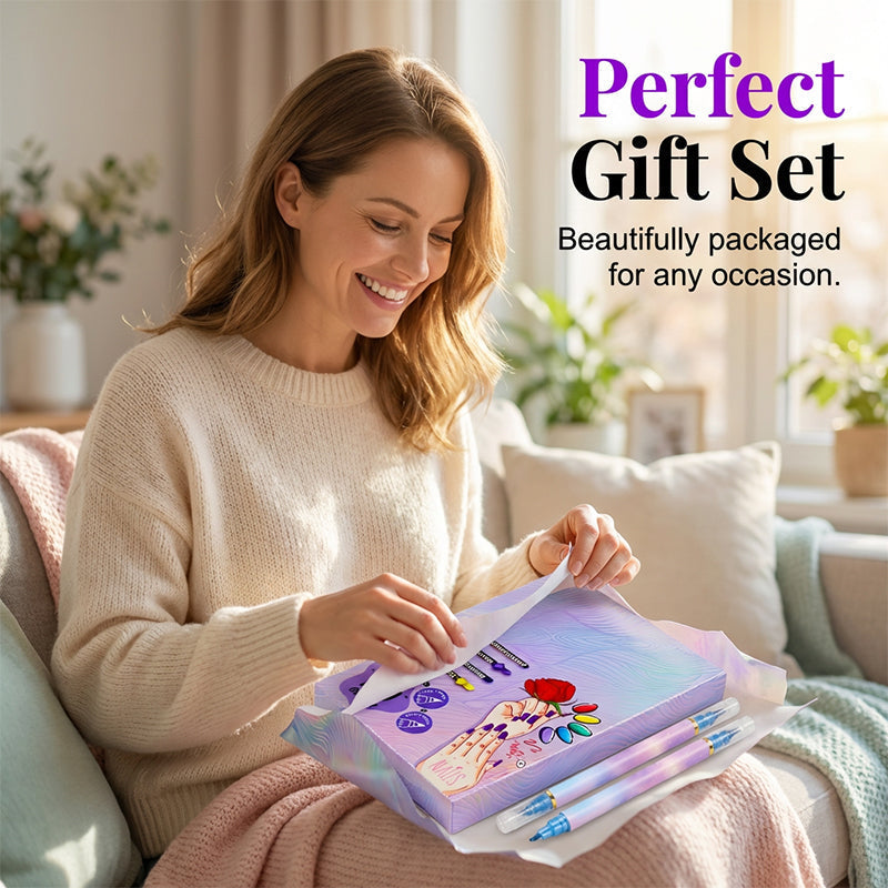 🥳2026 HEISSER VERKAUF🥳💞Über 50.000 verkauft!⏳✨10-Farben-Nagelmarker-Set mit zwei Spitzen