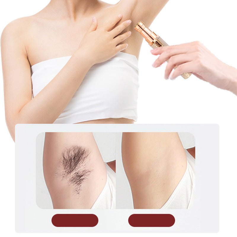 🔥🎁 2+1 GRATIS!!🥳 💞 50K+ VERKAUFT! ⚡✨Tragbarer multifunktionaler elektrischer Augenbrauentrimmer