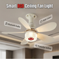 📢📢50 % RABATT!! ⏰3-in-1-Deckenventilator mit Licht und Bluetooth-Lautsprecher 🎵 Kühle Brise, sanftes Licht und angenehme Musik – Komfort den ganzen Tag 🛋️