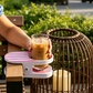 📢📢50% OFF!! 🥳🏖️Tragbarer Becherhalter für Beistelltische🎀🥤