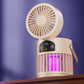 🔥Zeitlich begrenztes Angebot: 50 % Rabatt🔥 Tragbarer, wiederaufladbarer Ventilator mit UV-Insektenvernichter-Lampe