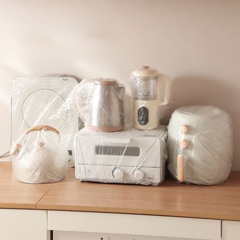 🔥🎁 2+1 GRATIS!!🥳 💞Verdickte, transparente Staubschutzhülle – flexibel, transparent, wiederverwendbar, 20er-Packung! 📦✨