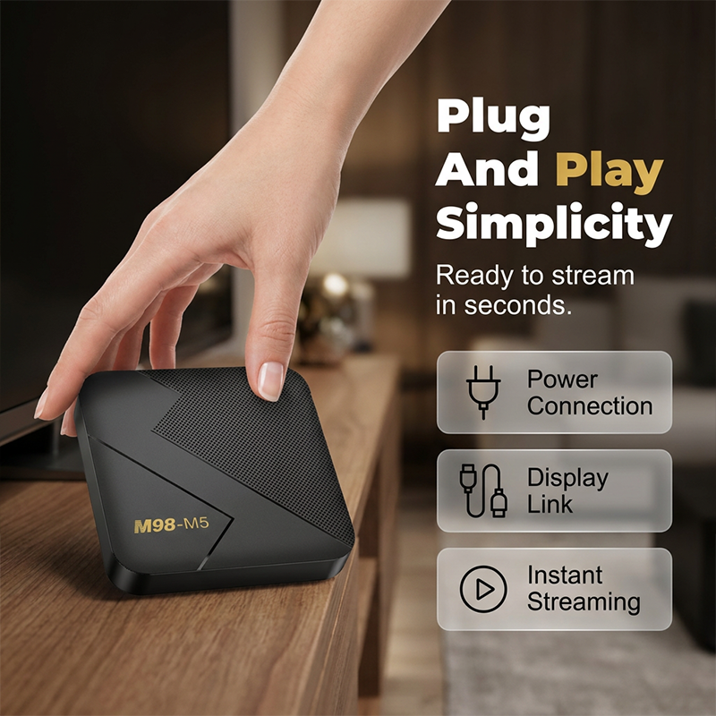 📢📢50 % Rabatt!! ⏰🚀 Leistungsstarke TV-Box mit WLAN & Bluetooth – verwandelt jeden Fernseher in einen Smart TV