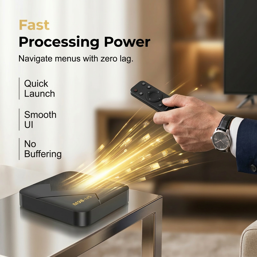 📢📢50 % Rabatt!! ⏰🚀 Leistungsstarke TV-Box mit WLAN & Bluetooth – verwandelt jeden Fernseher in einen Smart TV