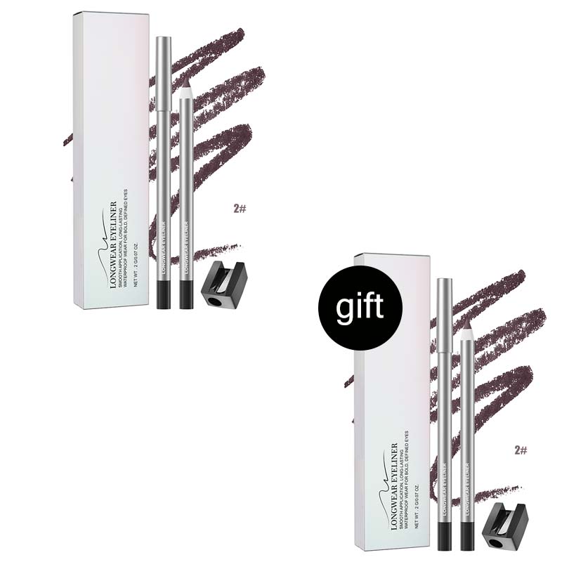 🔥🎁 2+1 GRATIS!!🥳 💞 50K+ VERKAUFT! ⚡🖤 Wasserfester Gel-Eyeliner-Stift 👁️💧
