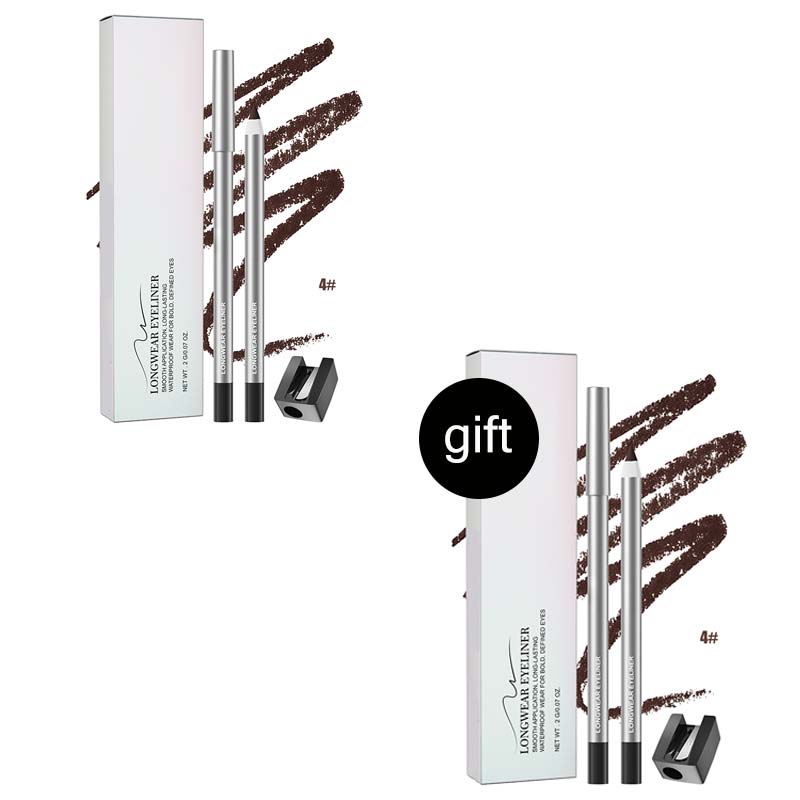 🔥🎁 2+1 GRATIS!!🥳 💞 50K+ VERKAUFT! ⚡🖤 Wasserfester Gel-Eyeliner-Stift 👁️💧