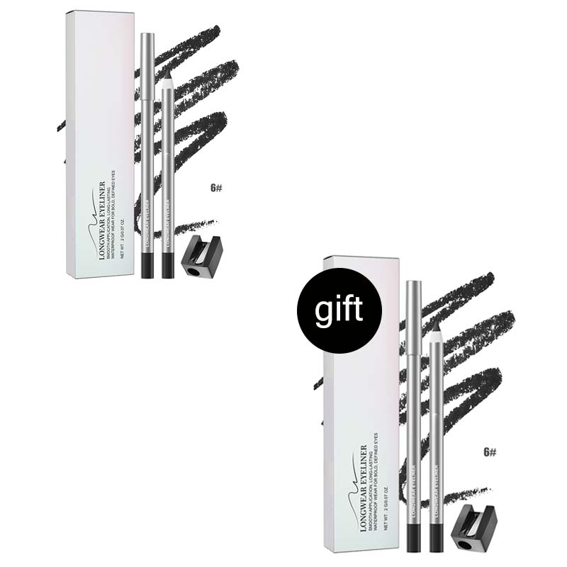 🔥🎁 2+1 GRATIS!!🥳 💞 50K+ VERKAUFT! ⚡🖤 Wasserfester Gel-Eyeliner-Stift 👁️💧