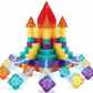 📢📢50 % Rabatt!!🥳🏰Magnetische Bausteine für Kinder – 150-teiliges STEM-Spielzeug ab 3 Jahren 🧲🧠