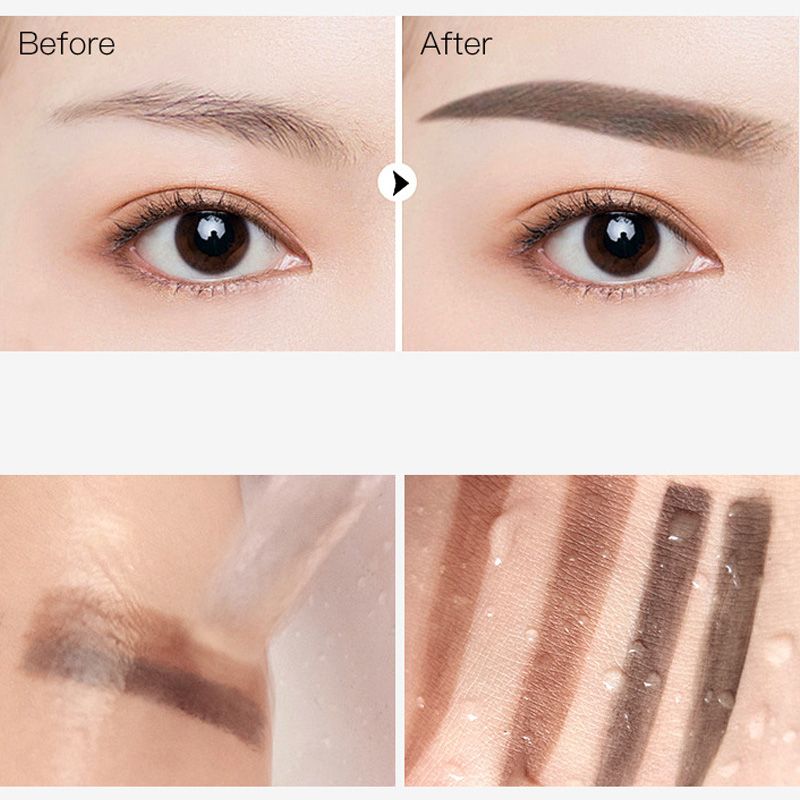 📢📢50 % Rabatt!!🥳 💞 50K+ VERKAUFT! ⚡ Sofort verstellbarer Augenbrauenstempel mit zweifarbigem Augenbrauenpuder