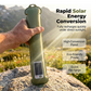 🔥🔥 2026 NEU 🥳💞 50K+ VERKAUFT! ⚡Foldable Capsule-Shaped Inflatable Solar Camping Lantern