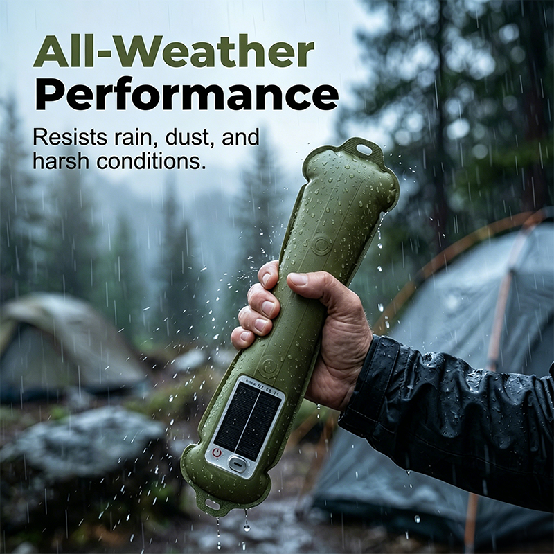 🔥🔥 2026 NEU 🥳💞 50K+ VERKAUFT! ⚡Foldable Capsule-Shaped Inflatable Solar Camping Lantern